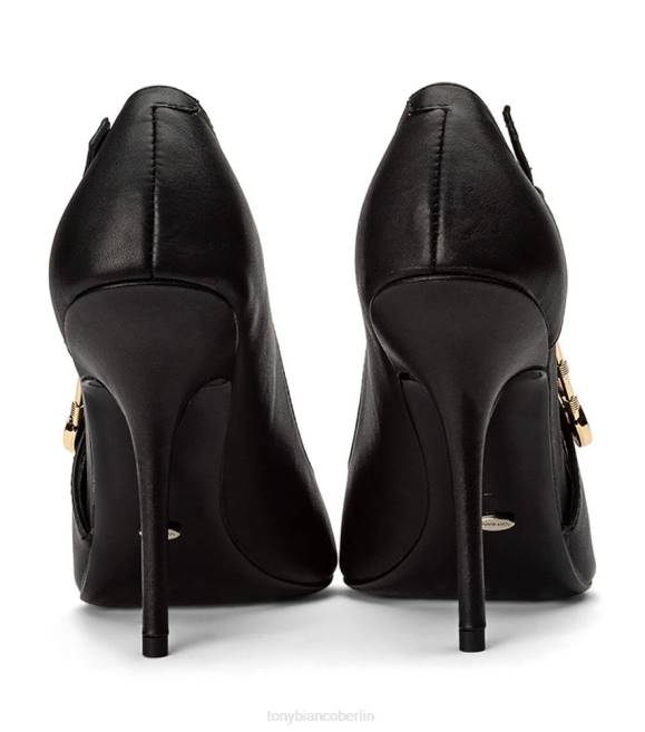 Stöckelschuhe| de Tony Bianco Frauen leuchtende Absätze schwarze Komo 462462